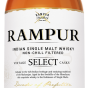 Rampur Single Malt Whiskey Bottle
