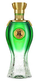 Shuanggou LvSu Baijiu Bottle